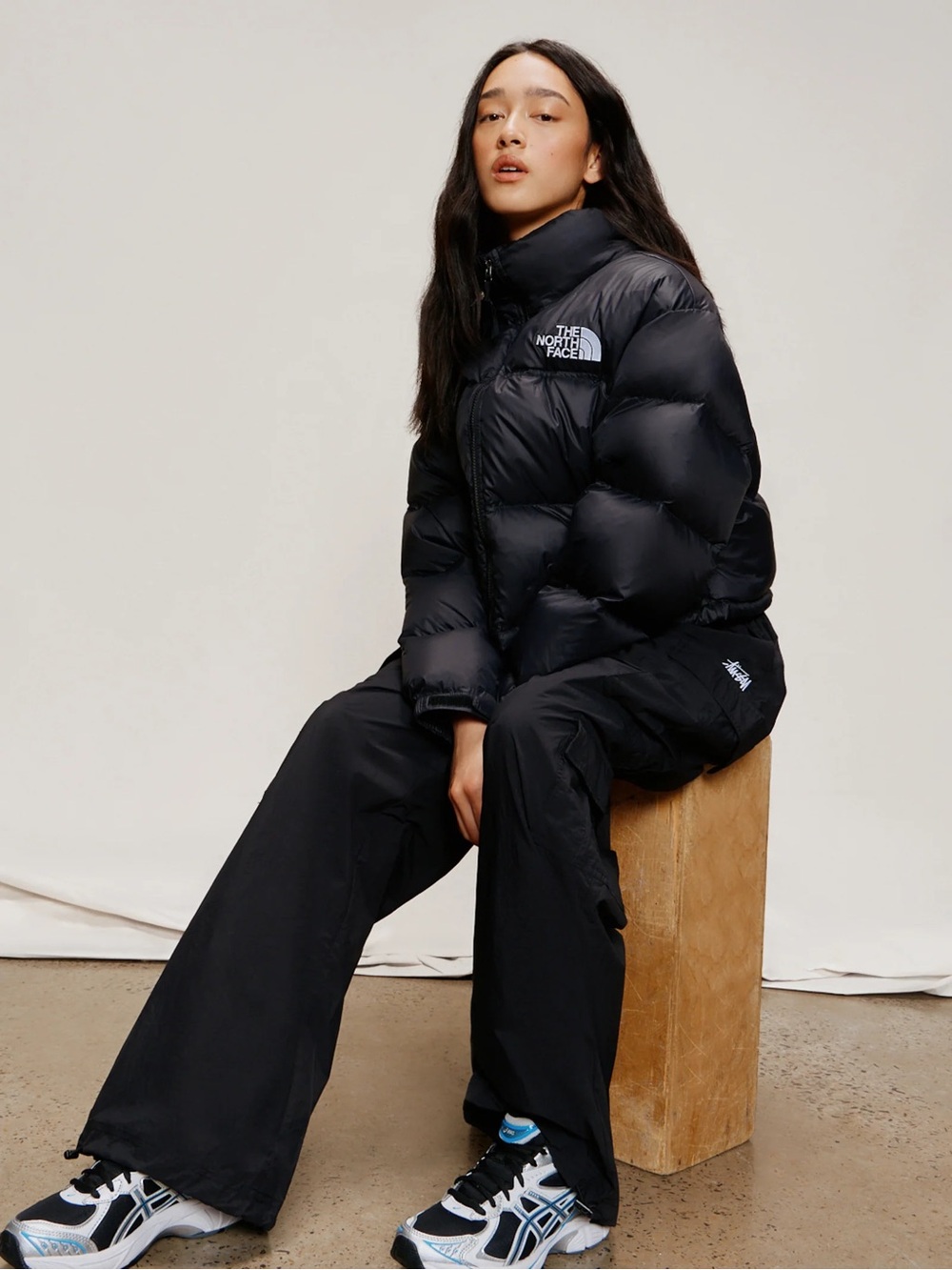 The North Face Black nuptse